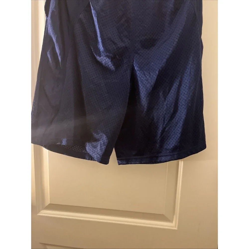 University of Illinois Boys Athletic Mesh Shorts Lined Pockets NCAA Size 14/16